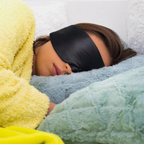 SilkDream Luxe Sleep Mask - Silk Eye Mask with 100% Blackout Blindfold