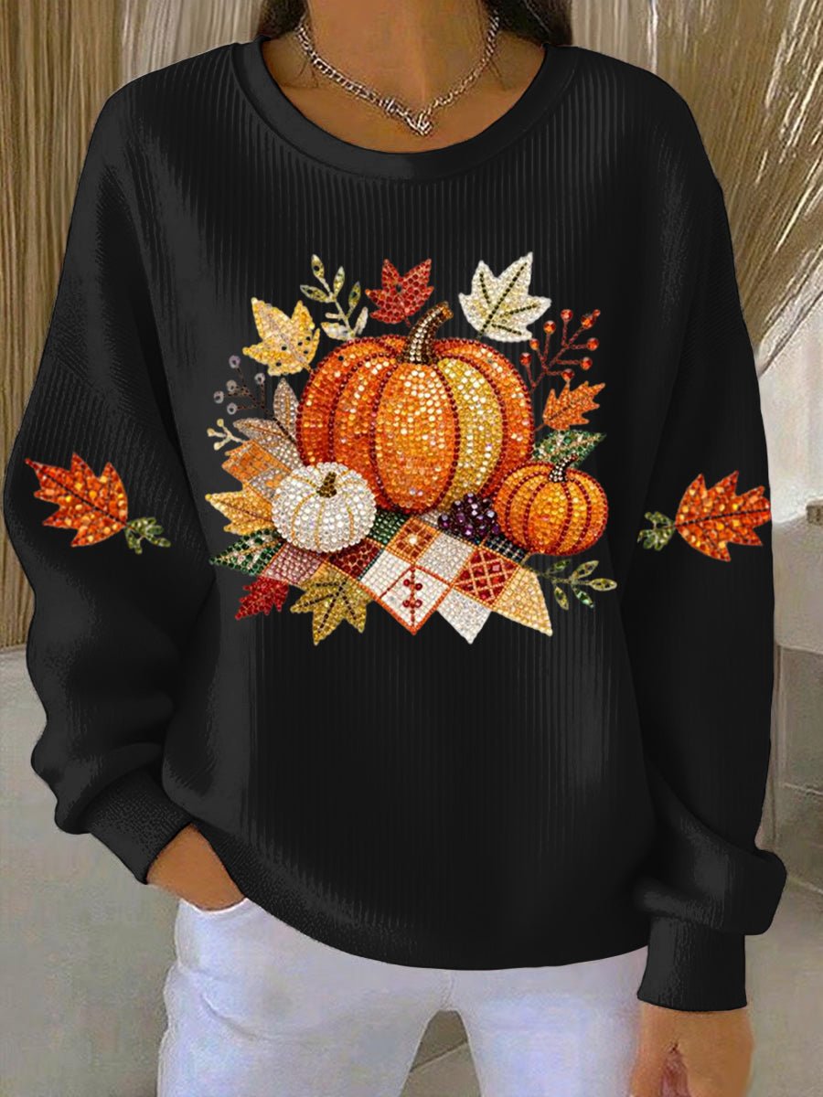 Dôre | Women’s Sweatshirt | Printed Front Graphic Black