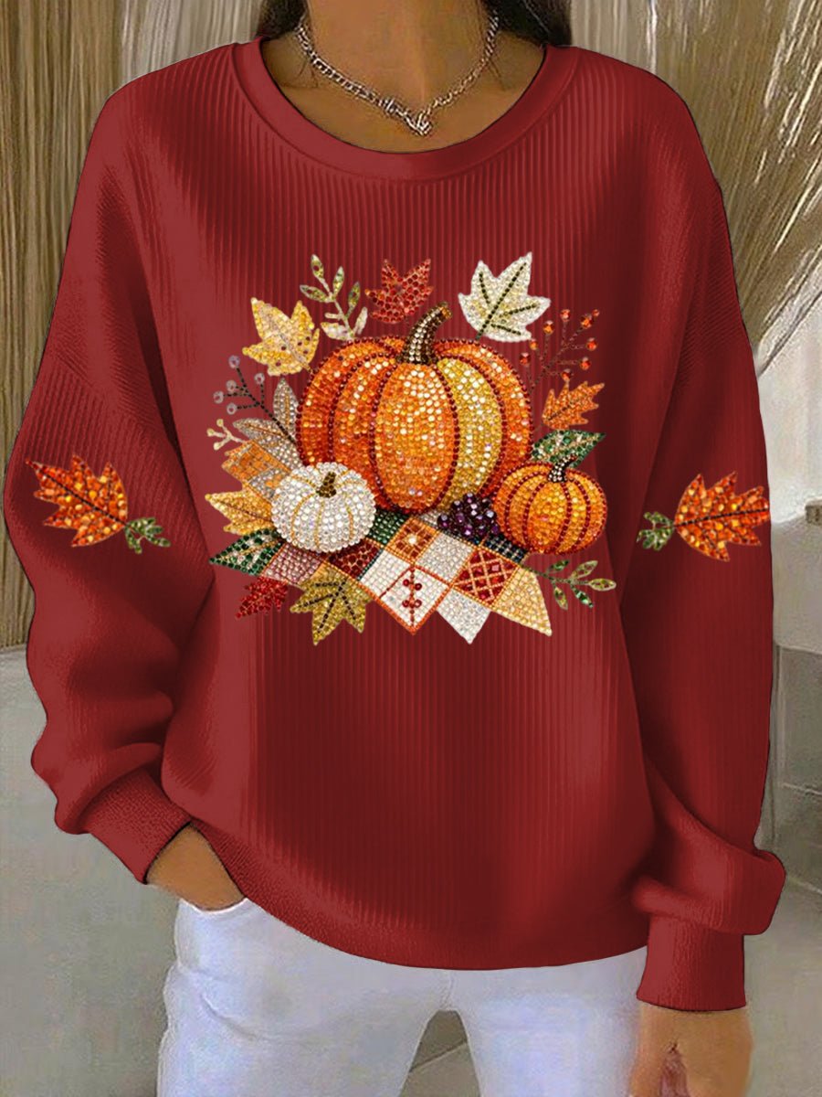 Dôre | Women’s Sweatshirt | Printed Front Graphic Red