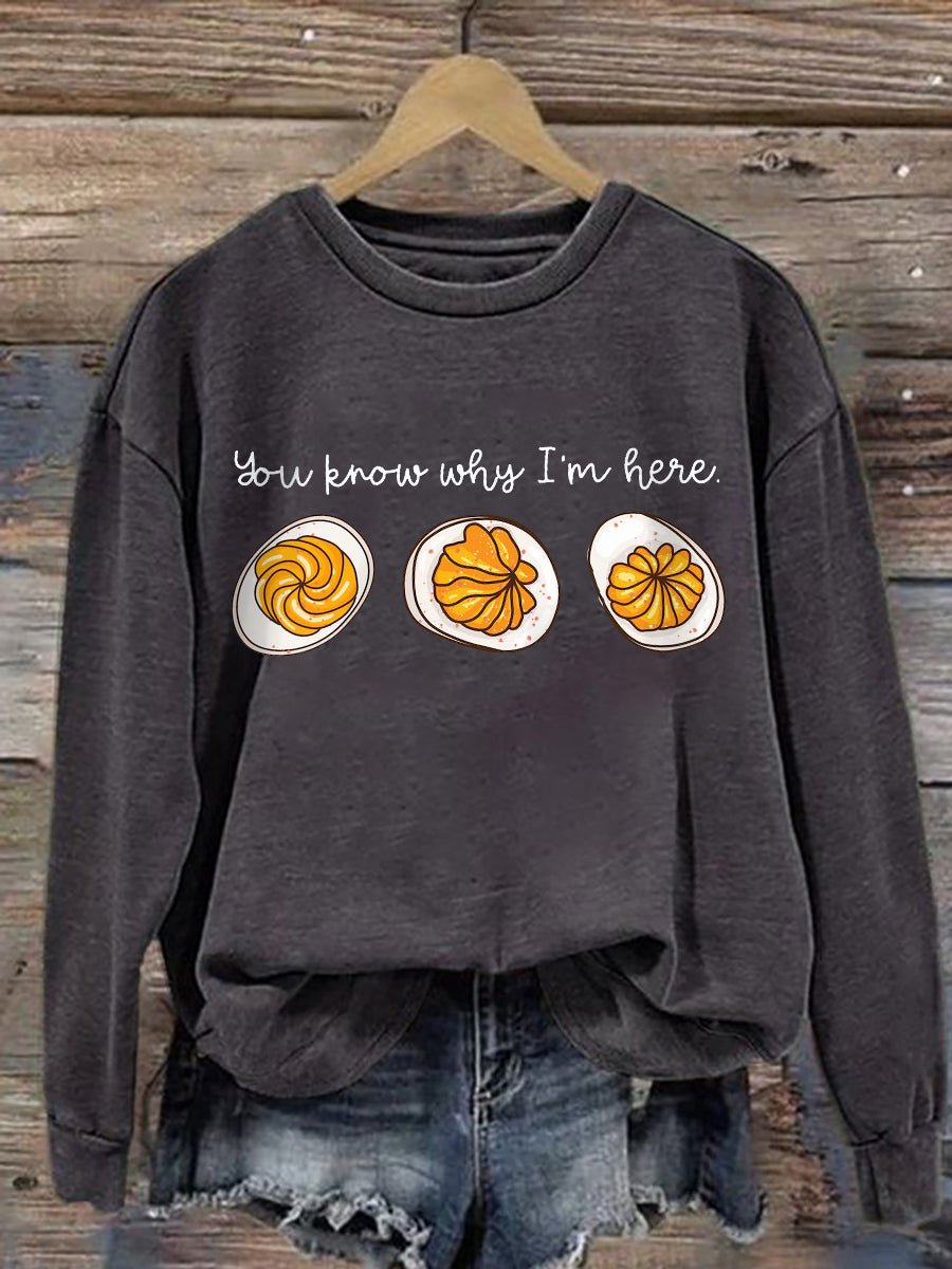 Ēden | Women's Sweatshirt | Round Crew Neckline Dark Gray