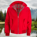 Calico | Stylish Harrington Jacket for Men Red