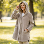 Sephira | Women's Stylish Hooded Fleece Jacket