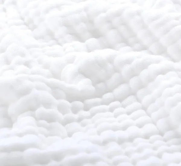 Soft Muslin Throw Blanket – Lightweight Cotton Muslin Blanket, Warm & Breathable, for Couch & Bed, 6 Colors, 3 Sizes White