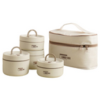 ThermoBox Multi-Layered Insulated Lunchbox with FREE Carry Bag-Small-Blue-State of Style