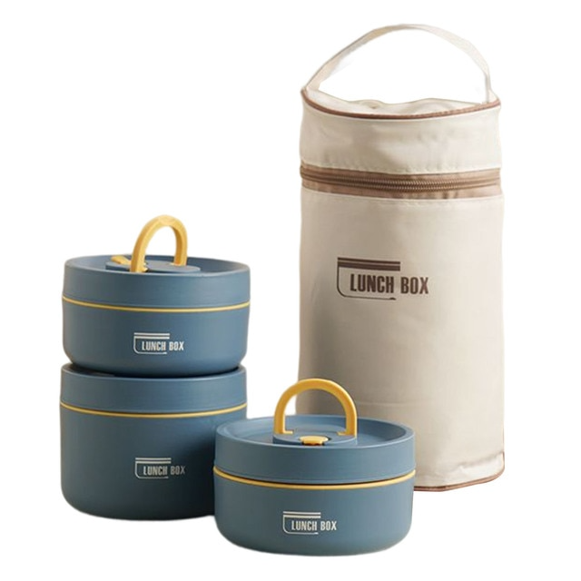 ThermoBox Multi-Layered Insulated Lunchbox with FREE Carry Bag