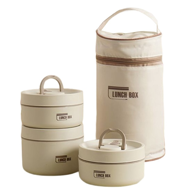 ThermoBox Multi-Layered Insulated Lunchbox with FREE Carry Bag