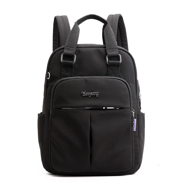 Hommes | Water-Resistant USB Charging Anti-Theft Backpack – Multi-Compartment Design