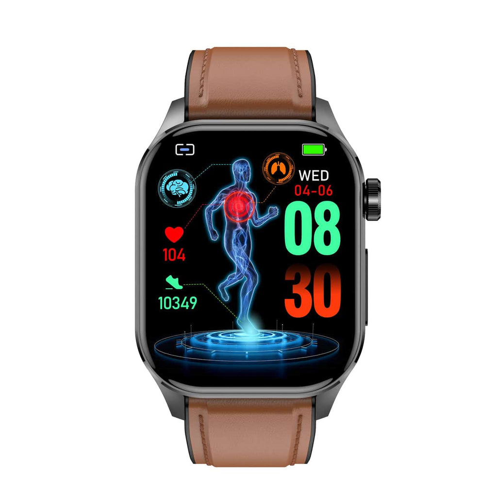 Smartwatch with Activity Tracking – Fitness Watch with Heart Rate, Steps & Sleep Tracking, Touch Screen, 4 Colors – HealthSync