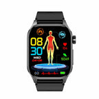 Smartwatch with Activity Tracking – Fitness Watch with Heart Rate, Steps & Sleep Tracking, Touch Screen, 4 Colors – HealthSync