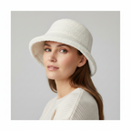 Chāme | Women's Warm Teddy Bucket Hat - Fuzzy Sherpa Fleece Fisherman Hat & Winter Sun Cap