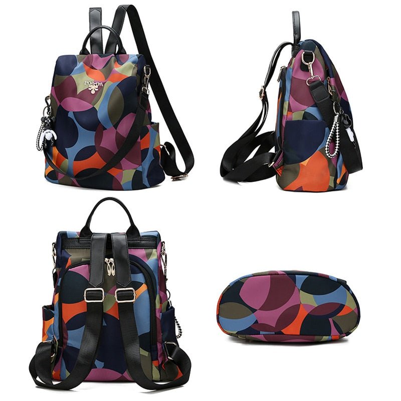 Marmari | Water-Resistant Anti-Theft Backpack – Hidden Back Access & Multi-Pocket Design