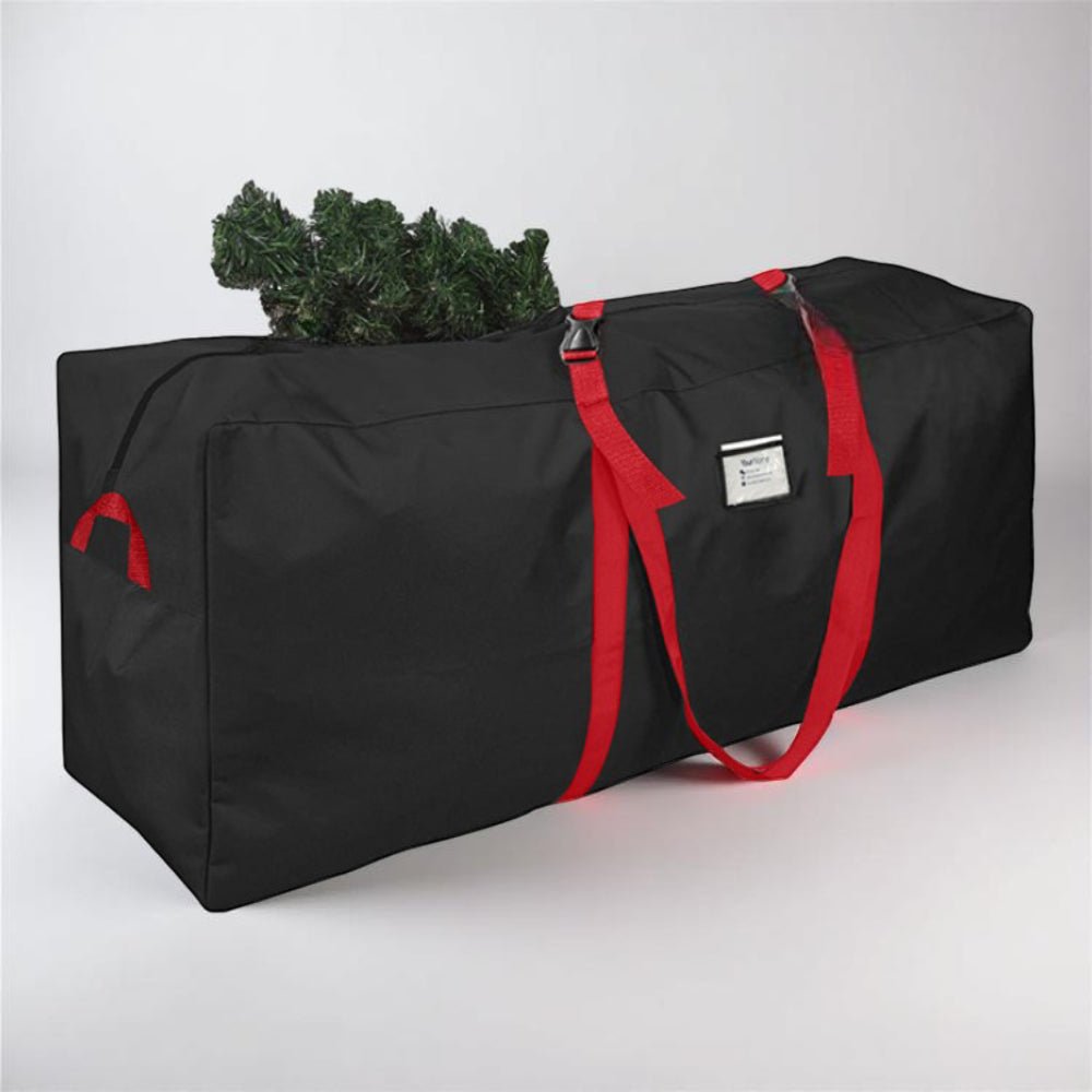 Waterproof Durable Oxford Christmas Tree Storage Bag Black